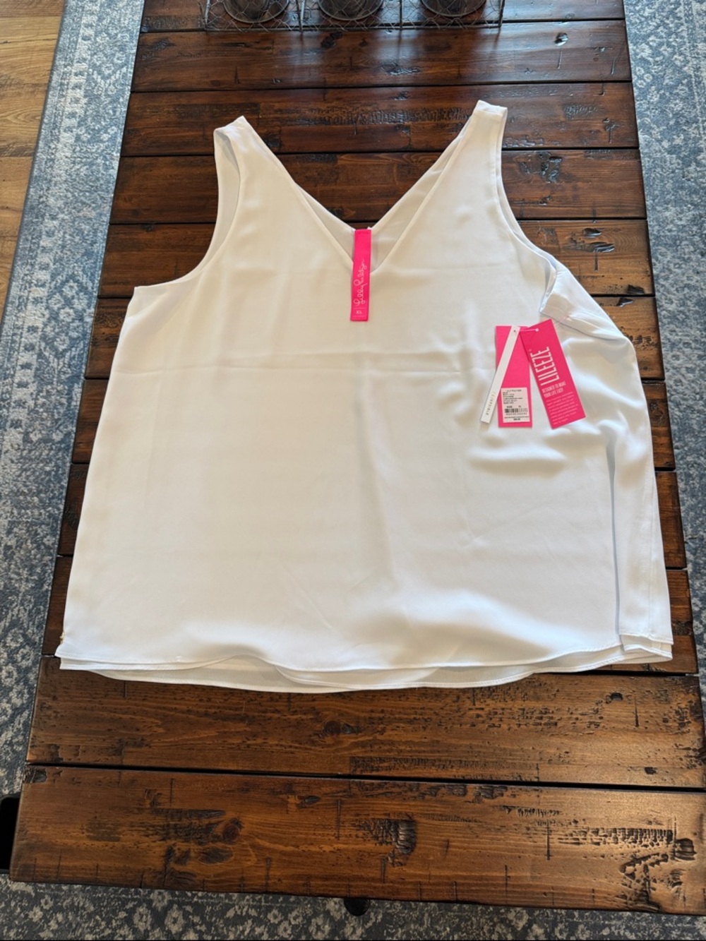 NWT Lilly Pulitzer Florin Reversible Top XL